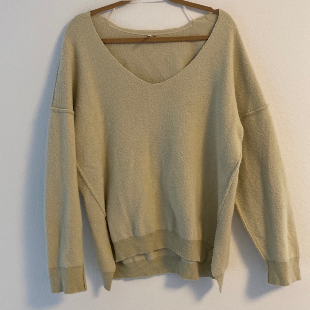 Free people oversized stretchy sweater